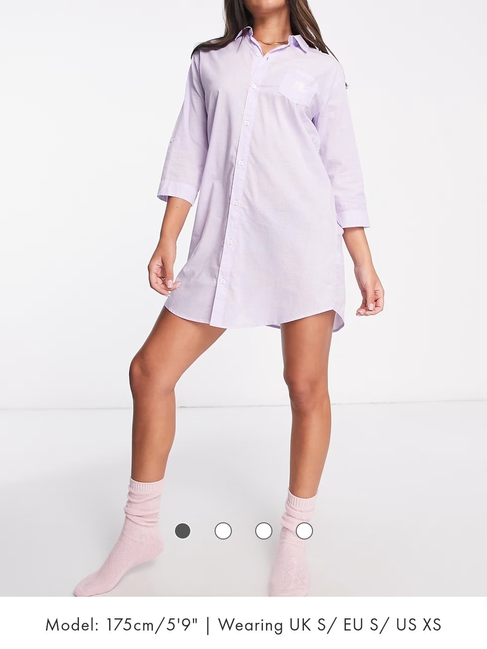 RLL Black label Boyfriend Sleep button down Shirt